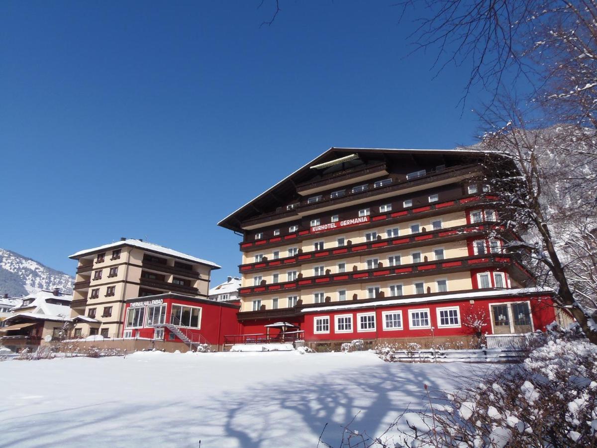 Hotel Germania Gastein - Ganzjahrig Inklusive Alpentherme Gastein & Sommersaison Inklusive Gasteiner Bergbahnen バート・ホーフガシュタイン エクステリア 写真